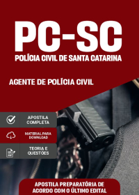 Agente de Polícia Civil - Polícia Civil-SC (preparatória)