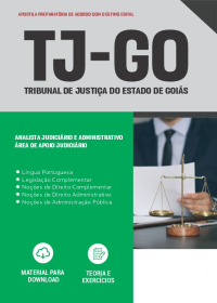 Analista Judiciário e Administrativo - Apoio Judiciário - TJ-GO (preparatória)
