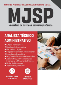 Analista Técnico Administrativo - MJSP (preparatória)