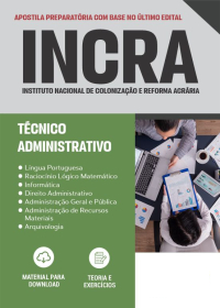 Técnico Administrativo - INCRA (preparatória)