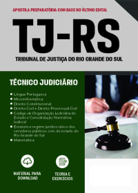 Técnico Judiciário - Tribunal de Justiça-RS (preparatória)