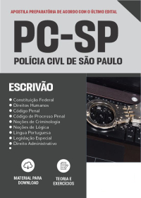 Escrivão - Polícia Civil-SP (preparatória)