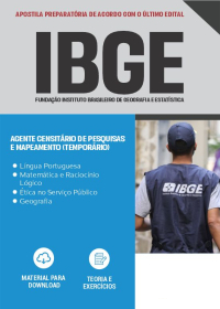 Agente Censitário de Pesquisas e Mapeamento (Temporário) - IBGE (preparatória)