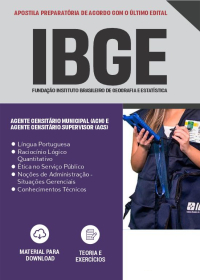 Agente Censitário Municipal (ACM) e Agente Censitário Supervisor (ACS) - IBGE (preparatória)