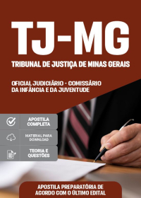 Oficial Judiciário - Comissário da Infância e da Juventude - TJ-MG (preparatória)