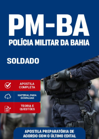 Soldado - Polícia Militar-BA (preparatória)