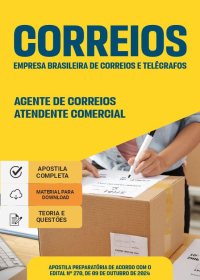 Agente dos Correios - Atendente Comercial - CORREIOS (preparatória)
