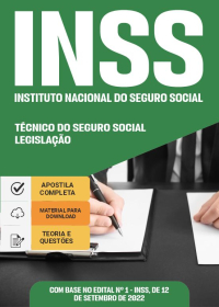 Legislação para Técnico do Seguro Social - INSS (preparatória)