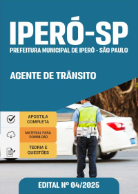 Agente de Trânsito - Prefeitura de Iperó-SP