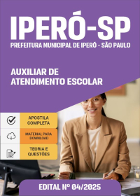 Auxiliar de Atendimento Escolar - Prefeitura de Iperó-SP