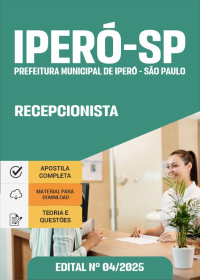 Recepcionista - Prefeitura de Iperó-SP