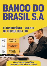 Escriturário - Agente de Tecnologia (TI) - Banco do Brasil (preparatória)