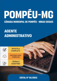 Agente Administrativo - Câmara de Pompéu-MG