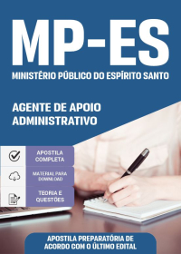 Agente de Apoio - Administrativo - Ministério Público-ES (preparatória)