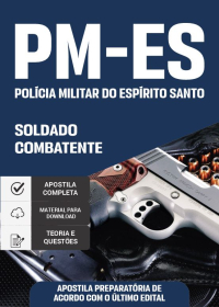 Soldado Combatente - Polícia Militar-ES (preparatória)