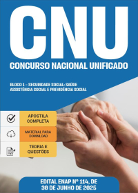 Bloco 1 - Seguridade Social: Saúde, Assistência Social e Previdência - CNU