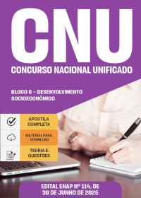 Bloco 6 - Desenvolvimento Socioeconômico - CNU