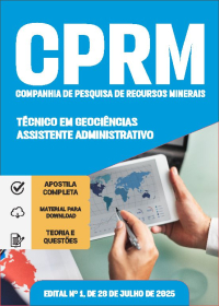 Técnico em Geociências - Área: Assistente Administrativo - CPRM