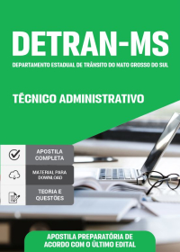 Técnico Administrativo - DETRAN-MS (preparatória)