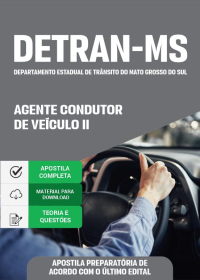 Agente Condutor de Veículo II - DETRAN-MS (preparatória)