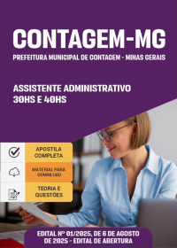 Assistente Administrativo - Prefeitura de Contagem-MG