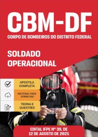 Soldado - Operacional - CBM-DF