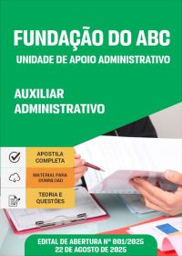 Auxiliar Administrativo - Fundação do ABC