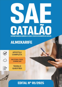 Almoxarife - SAE de Catalão-GO