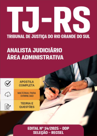Analista do Poder Judiciário - Área Administrativa - Tribunal de Justiça-RS