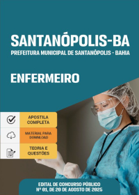 Enfermeiro - Prefeitura de Santanópolis-BA