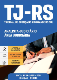 Analista do Poder Judiciário - Área Judiciária - Tribunal de Justiça-RS