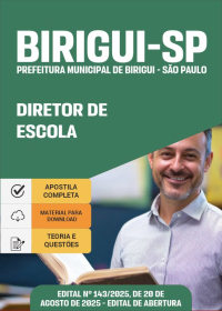 Diretor Escolar - Prefeitura de Birigui-SP