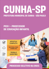 PEB I - Professor de Educação Infantil - Prefeitura de Cunha-SP