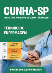 Técnico de Enfermagem - Prefeitura de Cunha-SP