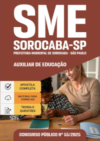 Auxiliar de Educação - Prefeitura de Sorocaba-SP