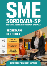 Secretário de Escola - Prefeitura de Sorocaba-SP