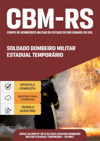 Soldado Bombeiro Militar Primeira Classe - CBM-RS