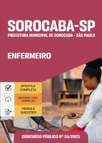 Enfermeiro - Prefeitura de Sorocaba - SP