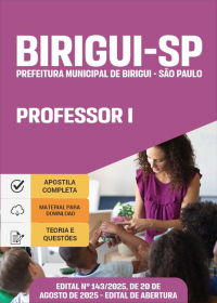 Professor I - Prefeitura de Birigui-SP