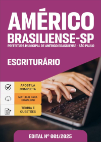 Escriturário - Prefeitura de Américo Brasiliense-SP