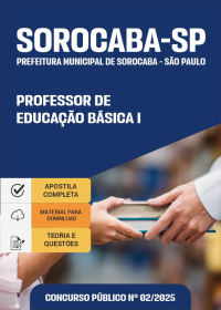 Professor de Educação Básica I - Prefeitura de Sorocaba-SP