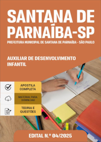 Auxiliar de Desenvolvimento Infantil - Prefeitura de Santana de Parnaíba-SP