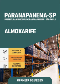 Almoxarife - Prefeitura de Paranapanema-SP