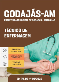 Técnico em Enfermagem - Prefeitura de Codajás-AM