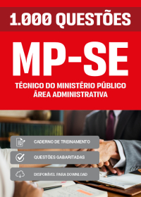 1000 Questões para Técnico do Ministério Público - Área Administrativa - MP-SE