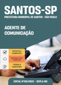 Agente de Comunicação - Prefeitura de Santos-SP