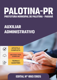 Auxiliar Administrativo - Prefeitura de Palotina-PR