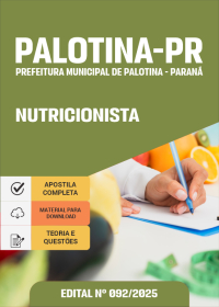 Nutricionista - Prefeitura de Palotina-PR