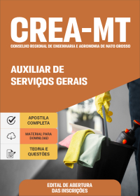 Auxiliar de Serviços Gerais - CREA-MT