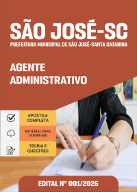 Agente Administrativo - Prefeitura de São José-SC